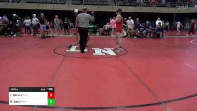 160 lbs Final - Landon Delara, Scottdale vs Ryder Smith, Mifflintown