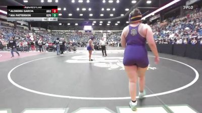 235 lbs Champ. Round 1 - Nia Patterson, Kansas City - Piper HS vs Alondra Garcia, Arkansas City Hs