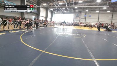 132 lbs Rr Rnd 2 - James Algeo, Doughboy Gold - HSB vs M. Bryce Paley, Orchard South WC - HSB