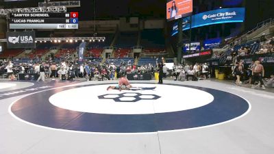 285 lbs Quarters - Sawyer Schendel, Minnesota vs Lucas Franklin, Oklahoma