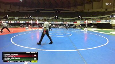 106 lbs Semis & Wb (16 Team) - Lincoln Isaacs, Independence vs Elijah Heimbach, Liberty