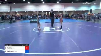 70 kg Prelims - Zoe Roddis, Cleveland Warrior Mat Club vs Ellen Anderson, Tennessee