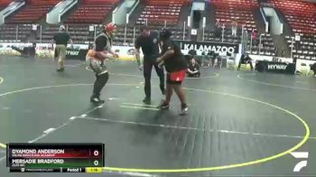 1st Place Match - Dyamond Anderson, Milan Wrestling Academy vs Mersadie Bradford, Clio WC