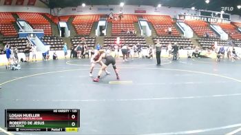 125 lbs Semifinal - Logan Mueller, Mollitium Wrestling Club vs Roberto De Jesus, Lake Gibson