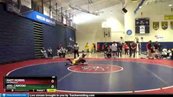 133 lbs Quarterfinal - Eric Bartos, Mercyhurst vs Aaron Morocho, American Int`l