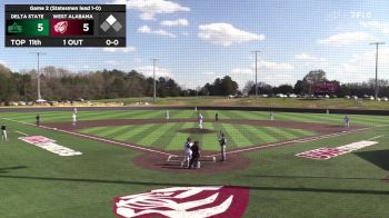Replay: Delta State vs West Alabama - DH | Mar 22 @ 1 PM