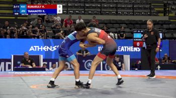 48 kg 1/2 Final - Nurdaulet Kumaruly, Kazakhstan vs Kaisei Yamamoto, Japan