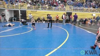 55 lbs Quarterfinal - Liam Passwaters, Cowboy Wrestling Club vs Easton Delgado, Prime Wrestling