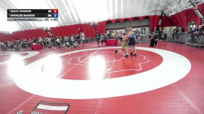 175 lbs 1st Place Match - Isaac Dunnom, Wisconsin vs Spencer Madsen, Askren Wrestling Academy