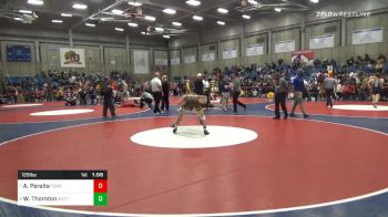 126 lbs Quarterfinal - Alec Peralta, Temecula Valley vs William Thornton, Sutter Union