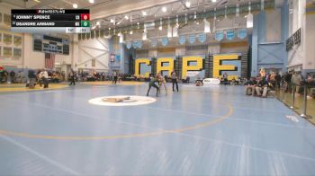 138 lbs Cons. Round 1 - DeAndre Armand, McKean H S vs Johnny Spence, Caesar Rodney H S