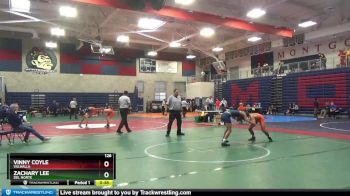 126 lbs Cons. Round 2 - Vinny Coyle, Valhalla vs Zachary Lee, Del Norte