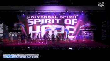 Carolina Spirit Athletics - Lady Sharks [2026 L4.2 Senior - D2 - Small Day 1] 2026 Spirit of Hope Grand Nationals
