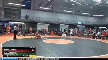 106 lbs Round 4 (6 Team) - Wallace Blue, Alabama Elite Gold vs Bryce Latino, Beach Bums