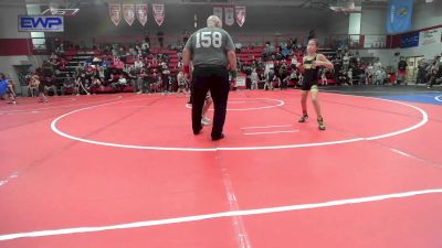 70 lbs Rr Rnd 1 - Lillian Cooper, Jay Wrestling Club vs Mackenzie Eighmy, Heat