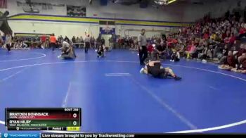 113 lbs 3rd Place Match - Brayden Bohnsack, Union, LaPorte City vs Ryan Hilby, West Delaware, Manchester