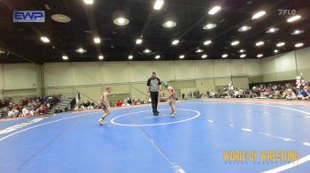 60 lbs Rr Rnd 2 - Chelsea Goldsby, Untouchables Girls Teal vs Khloe Routledge, Edmond North Girls