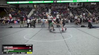 67 lbs 3rd Place Match - Cam Rowley, Chapman vs Luke Maier, SlyFox Wrestling Academy