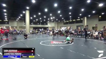 130 lbs Round 2 (6 Team) - Audreyona Perkins, TN AAU-Williamson County WC vs Sara Goodman, BHWC/ Florida Supreme