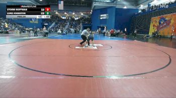 120 lbs Prelim - Luke Johnston, Howell vs Storm Hoffman, Delmar
