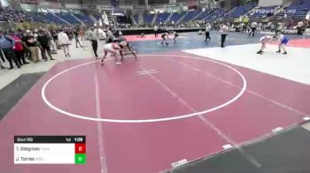 160 lbs Quarterfinal - Trey Stegman, Yuma WC vs Joseph Torres, 806Takedown Wrestling