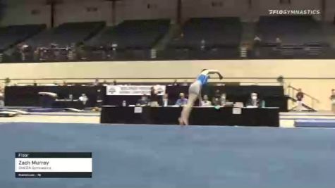 Zach Murray - Floor, OMEGA Gymnastics - 2021 USA Gymnastics Development Program National Championships