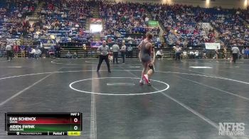 2 - 106 lbs Cons. Semi - Ean Schenck, Union vs Aiden Swink, Strasburg