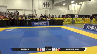 Sejota Cortez Heske vs Marlon Tajik 2025 World IBJJF Jiu-Jitsu No-Gi Championship