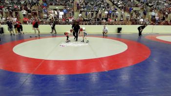 48 lbs Quarterfinal - Kasen Morris, Backyard Brawlers Wrestling Club vs Wells McCloud, Lovett Wrestling Club