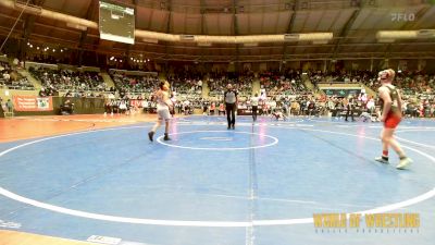 85 lbs Round Of 16 - Luke Smothermon, Purler Wrestling Academy (PWA-NWA) vs Kai Weiss, Team Hammer Academy