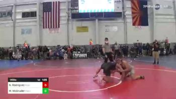 145 lbs Round Of 64 - Nick Rodriguez, Rough Riders vs Michael McGruder, Poway