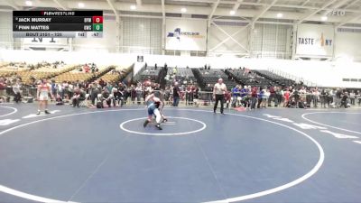 120 lbs 3rd Place Match - Jack Murray, BH-BL Youth Wrestling vs Finn Mattes, GPS Wrestling Club