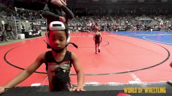 40 lbs Consi Of 8 #2 - Tate Cox, Brawlers Wrestling Club KS vs YahMiir De Jesus, Team Of Hard Knox