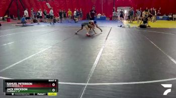 106 lbs Round 3 (4 Team) - Samuel Peterson, Lena/Bonduel vs Jack Erickson, Cameron 2