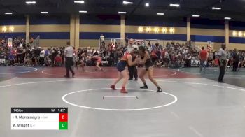 Match - Reyna Montenegro, Hemet High vs Anissa Wright, Elite Wrestling ( EWA Beach)