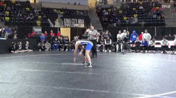 175 lbs Quarterfinal - Gabe Rubino, Waukee Northwest vs Campbell Janis, Iowa City, West