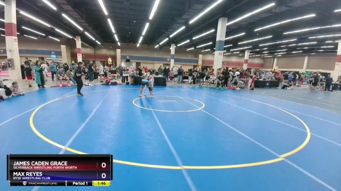 Max Reyes 130 lbs Cons. Round 1 - James Caden Grace, Silverback Wrestling Forth ...
