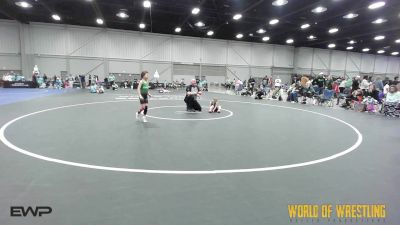 45 lbs Rr Rnd 2 - Kennedy Luker, Mat Warriors K-6 vs Cassadee Sloan, Oklahoma Mafia Girls K-6