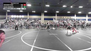 126 lbs Round Of 64 - Arcadius Cruz, Team Aggression vs Elijah Borrayo, Portland Mat Club