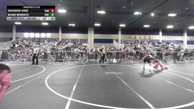 126 lbs Round Of 64 - Arcadius Cruz, Team Aggression vs Elijah Borrayo, Portland Mat Club