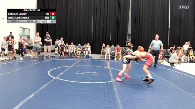 88 lbs Round 1 (6 Team) - Sterlin Leddy, U2 The Revolution vs Lincoln Sparks, PA East Lightning
