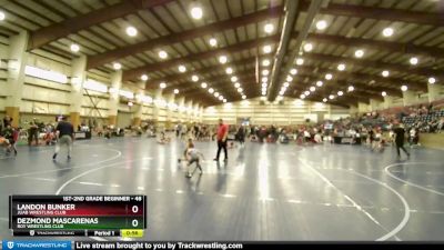 48 lbs Semifinal - Landon Bunker, Juab Wrestling Club vs Dezmond Mascarenas, Roy Wrestling Club