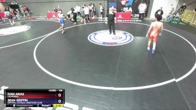 138 lbs Cons. Round 5 - Ivan Arias, California vs Sean Griffin, Central Catholic Wrestling Club