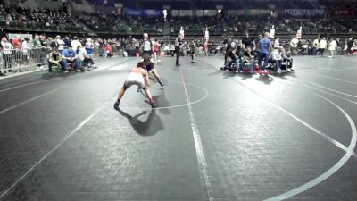 90 lbs Semifinal - Liam Arroyo, Apex vs Beau Siljanoski, Olympic