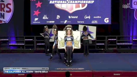 California All Stars - White Gold [2026 L1 Senior - Small Day 2] 2026 NCA All-Star National Championship