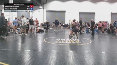 235 lbs Rr Rnd 4 - Makayla Brainvil, Lady Assassins - GK12E vs Bella Williams, NC Gold - GK12E