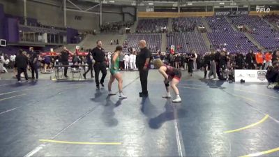 145 lbs 2nd Wrestleback (16 Team) - Holland Wieber, Southern Oregon University vs Grace Cooper, Evergreen State
