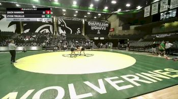 165 lbs Round 1 - Zach Hanson, Stanford University vs Zyon Trujillo, UVU-Unattached