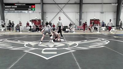 125 lbs Consi Of 4 - Robert Stone, Rhode Island College vs Jack Thode, Centenary