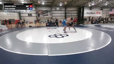125 kg Champ. Rd Of 128 - Magnus Bibla, WNY RTC vs Titus Waters, Little Giants RTC